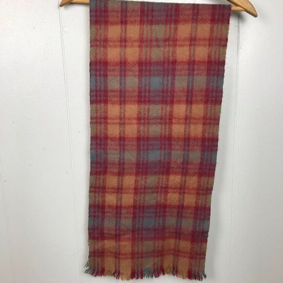 Vintage Paris Accessories, Inc. Soft Plaid Scarf Cozy Fall Winter Scarf - Picture 8 of 10